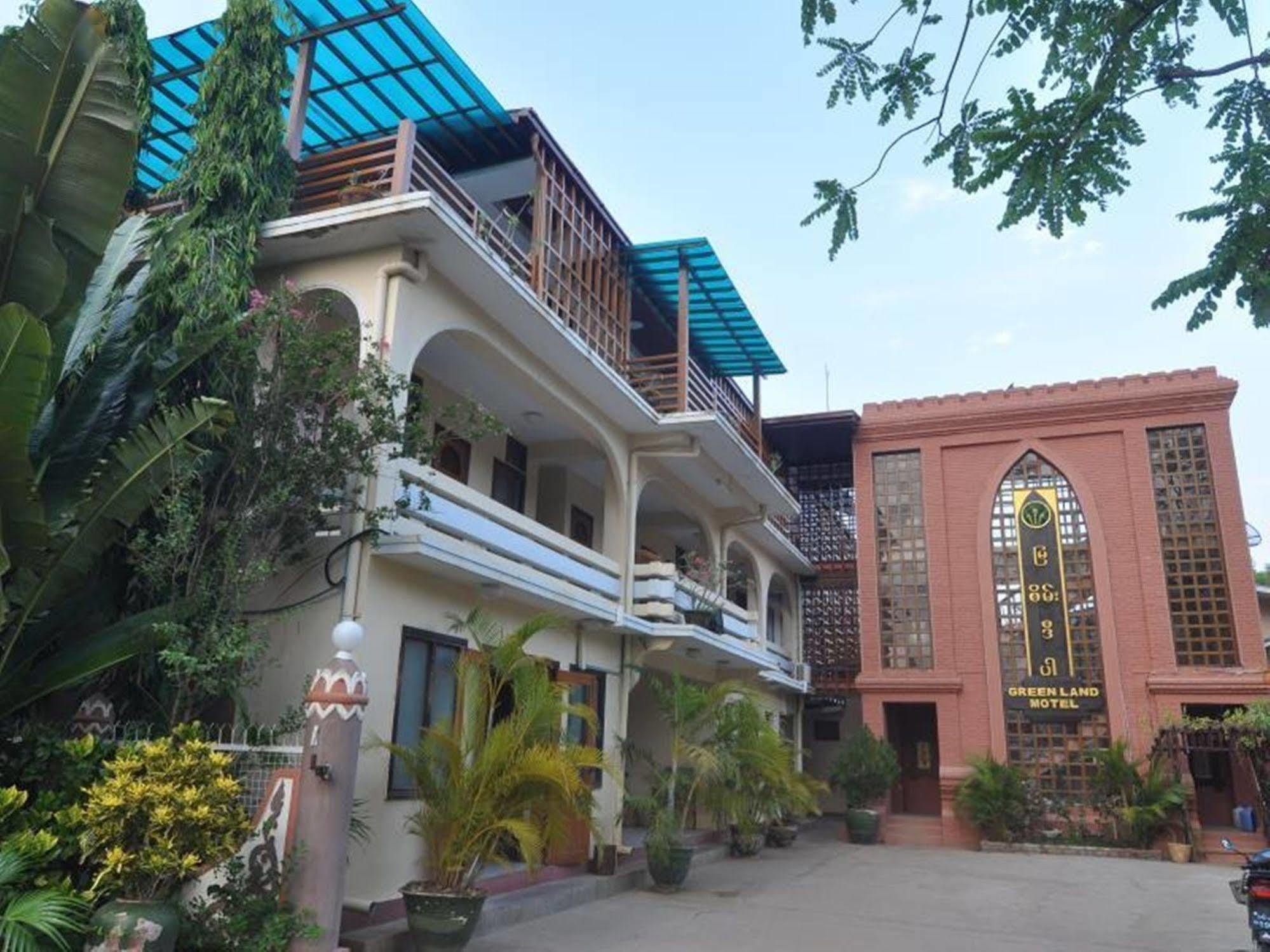 Green Land Motel Bagan Luaran gambar