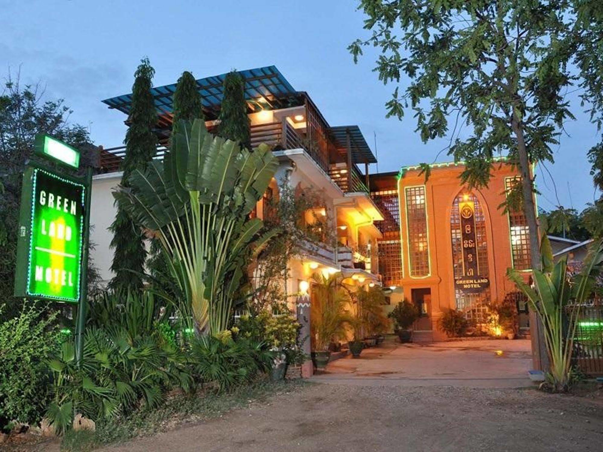 Green Land Motel Bagan Luaran gambar