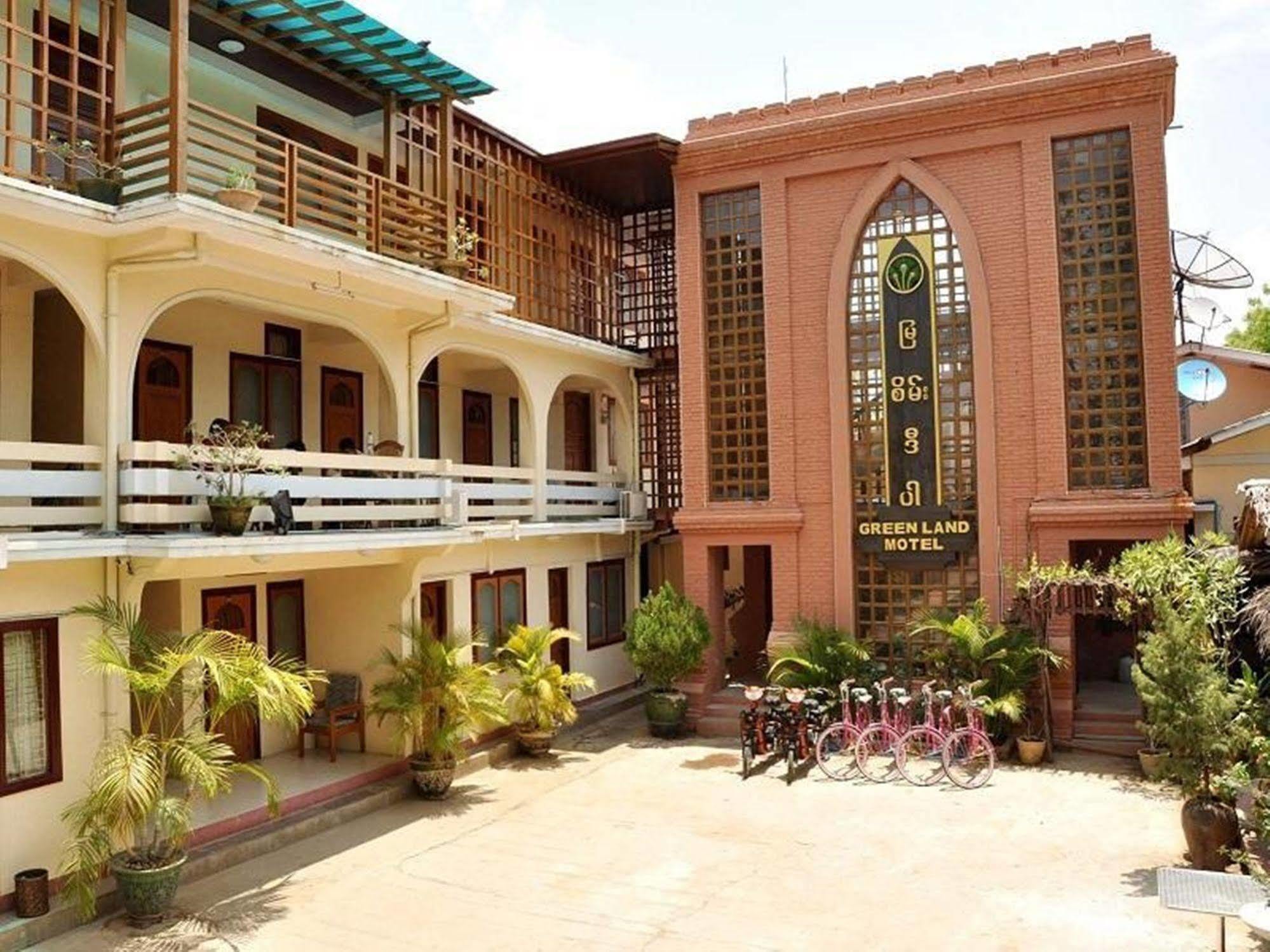 Green Land Motel Bagan Luaran gambar